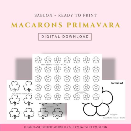 Sablon macarons primavara (digital)
