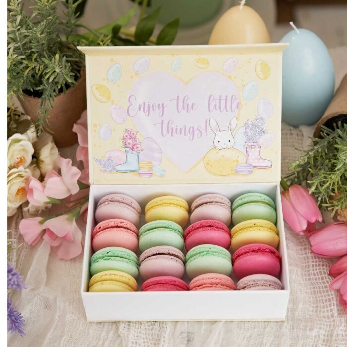 Cutie Macarons – Easter Box 18 Pink - imagine 2
