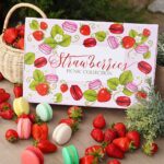 Cutie Macarons – Strawberries Picnic 36 buc
